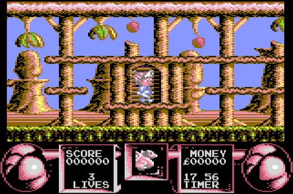 Flimbo Quest - Commodore 64 game screenshot (1990) by System 3